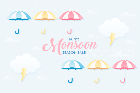 Download Monsoon Season Sale Pastel Color Scheme - Sale Collection