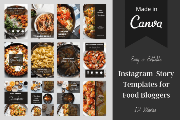 Download Food Instagram Story Templates Canva - Food Collection
