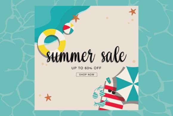 Download Summer Sale Social Media Square Template - Square template Collection