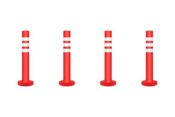 Download Safety Delineator. Traffic Posts. Road - Posts Collection