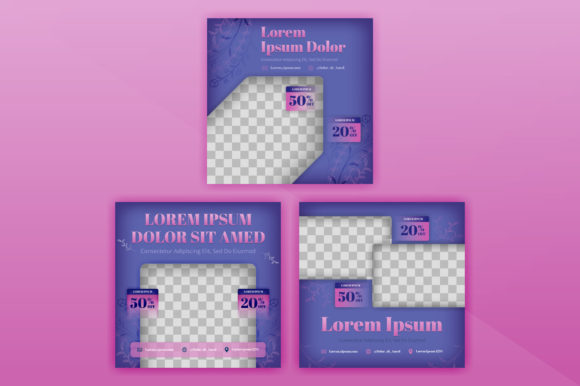 Download Fashion Posts Design for Social Media - Posts Collection